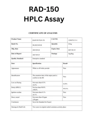 RAD-150HPLCAssay RAD-150HPLCAssay